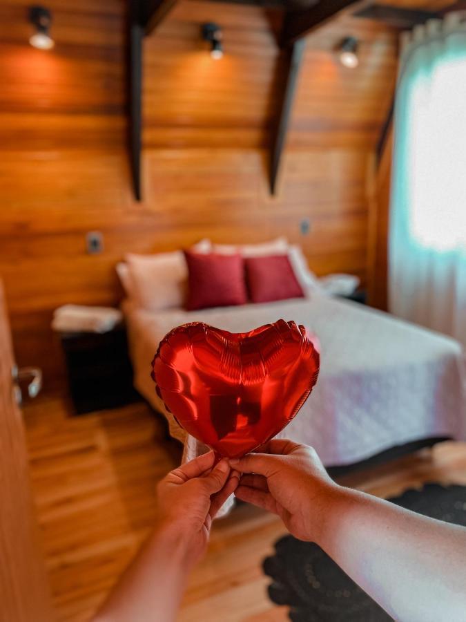 Cabanas Doce Recanto • Chalé com jacuzzi Bom Retiro  Esterno foto