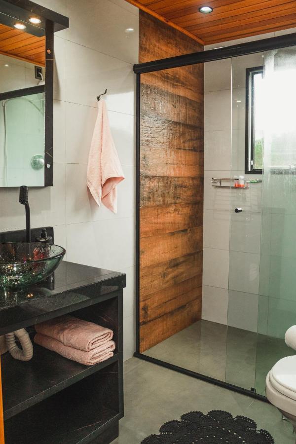 Cabanas Doce Recanto • Chalé com jacuzzi Bom Retiro  Esterno foto